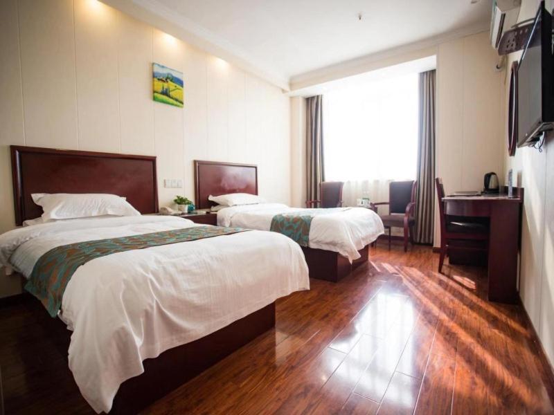 Greentree Inn Jiangsu Wuxi Dongting Leather City Express Hotel Exterior photo